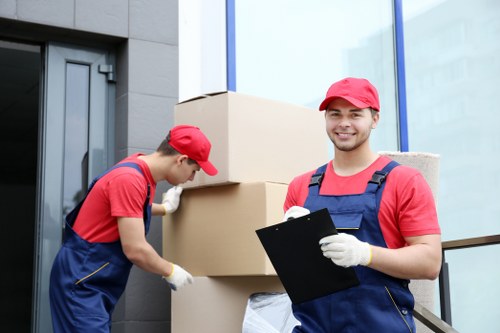 A local man with van service helping with a small move in Sydenham