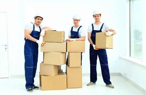 Loading furniture into a moving truck for a Sydenham relocation