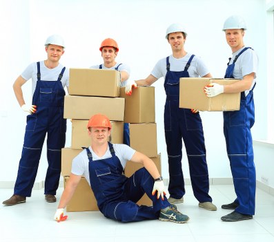 Commercial moving team planning a business relocation in Sydenham