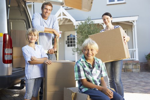 Trained moving staff handling furniture with care in Sydenham