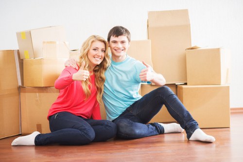 Preparation and packing for a man and van booking in Sydenham